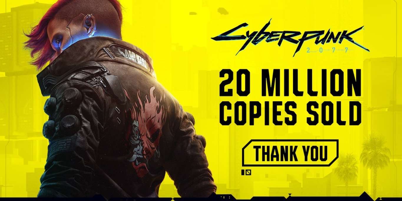 نجاح Cyberpunk 2077 الأخير ساعد في وصولها إلى 20 مليون نسخة مباعة