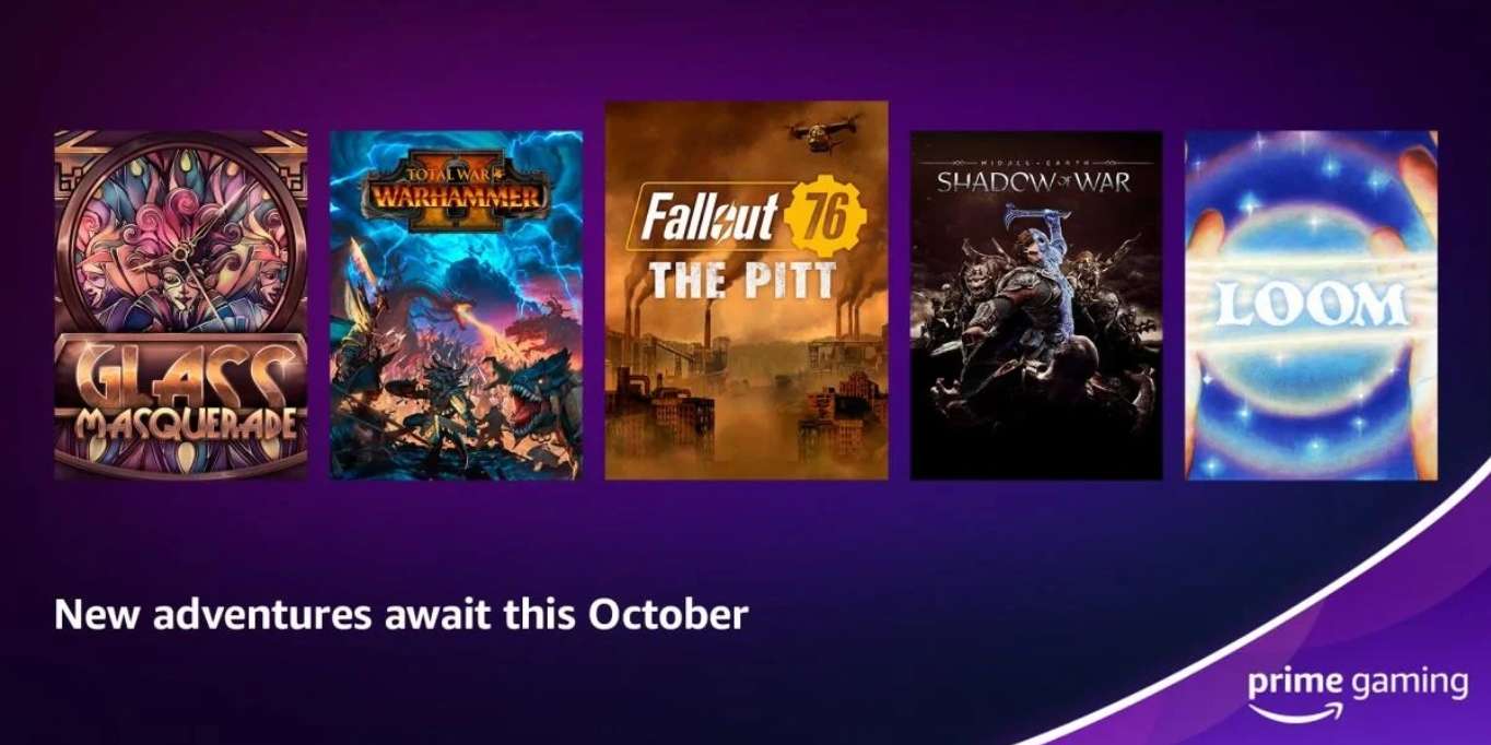 قائمة ألعاب Amazon Prime Gaming المجانية لشهر أكتوبر 2022