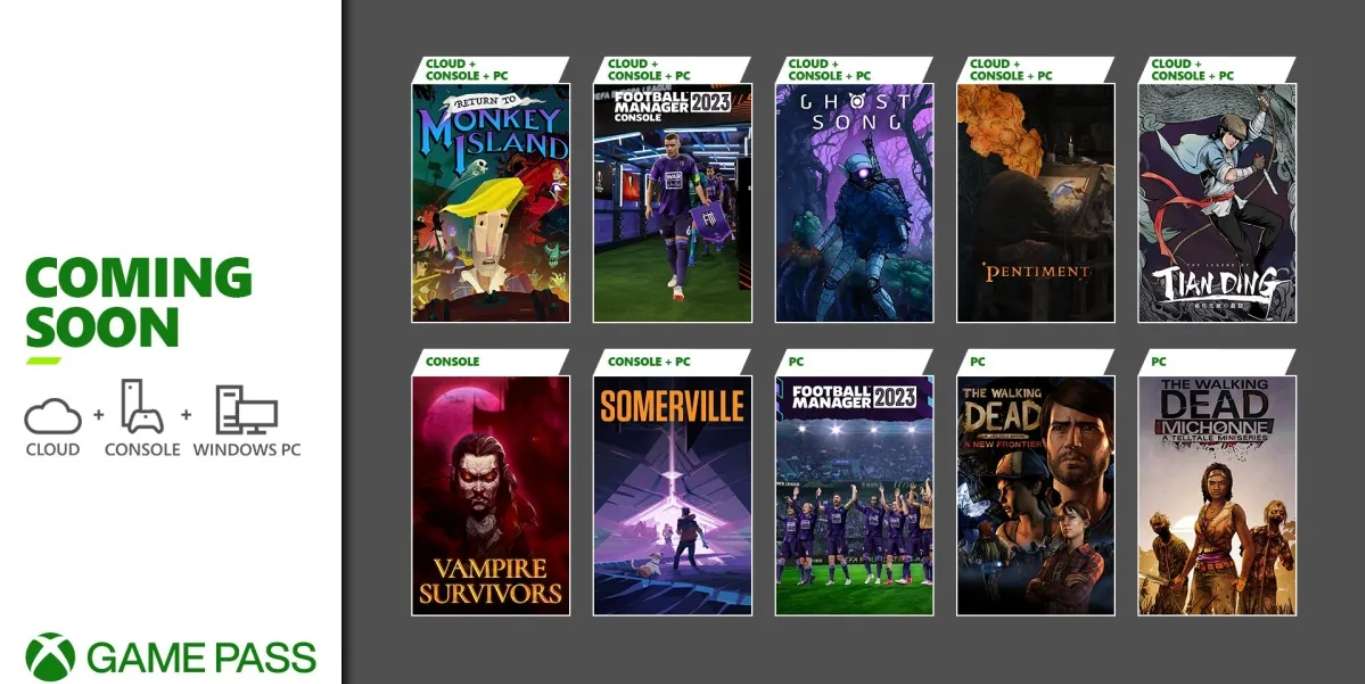 قائمة ألعاب Xbox Game Pass لشهر نوفمبر 2022