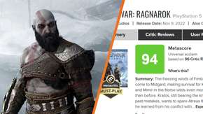 God of War Ragnarok ثاني أعلى لعبة تقييمًا هذا العام بمتوسط 94 درجة