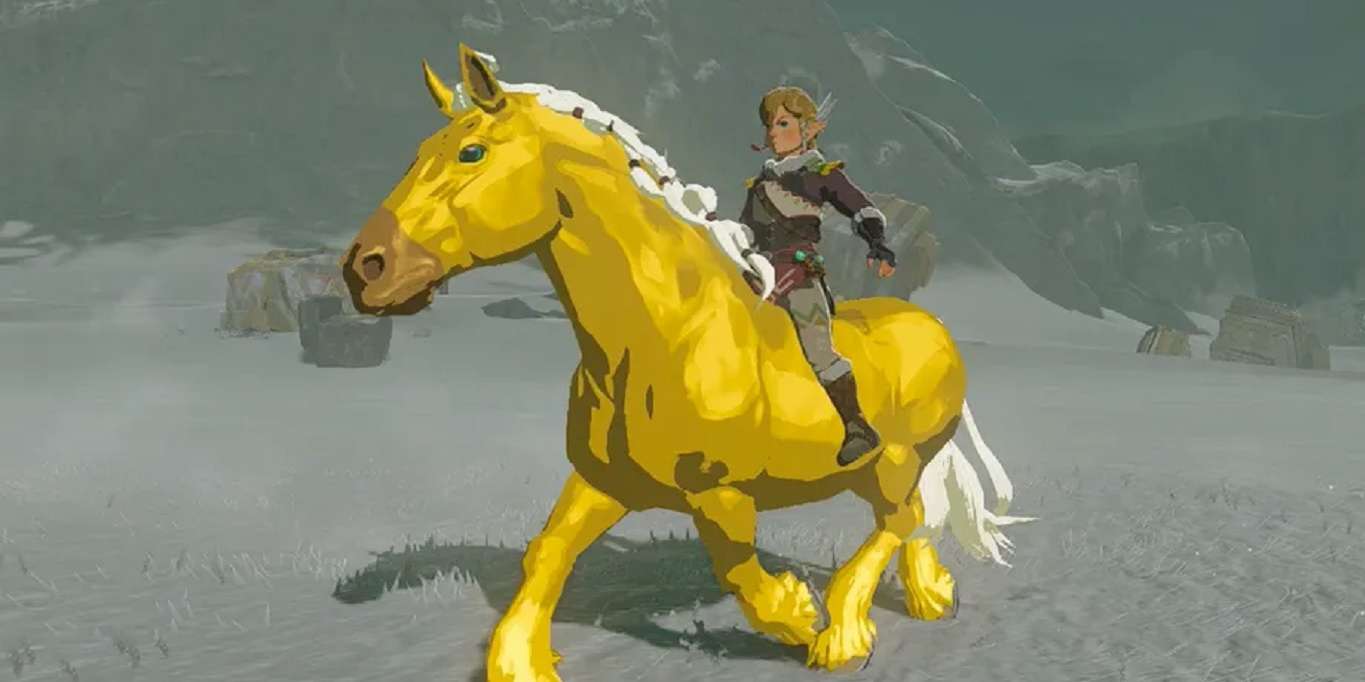 كيف تحصل على الحصان الذهبي في Zelda: Tears of the Kingdom