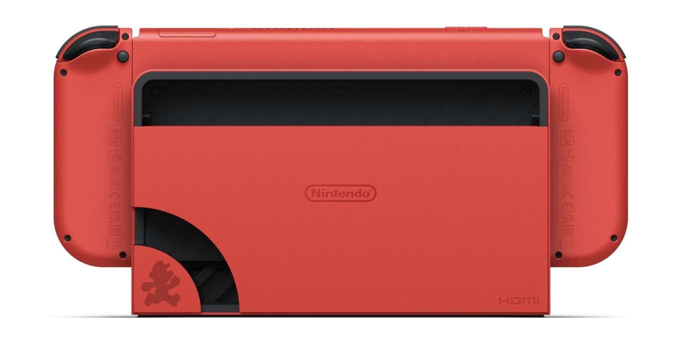 الكشف عن طراز ماريو باللون الأحمر لجهاز Switch OLED