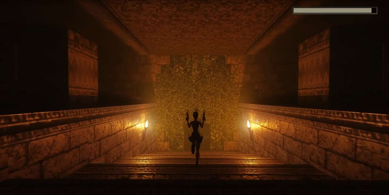 كيف تبدو لعبة Tomb Raider الأولى مع تقنية تتبع الضوء؟