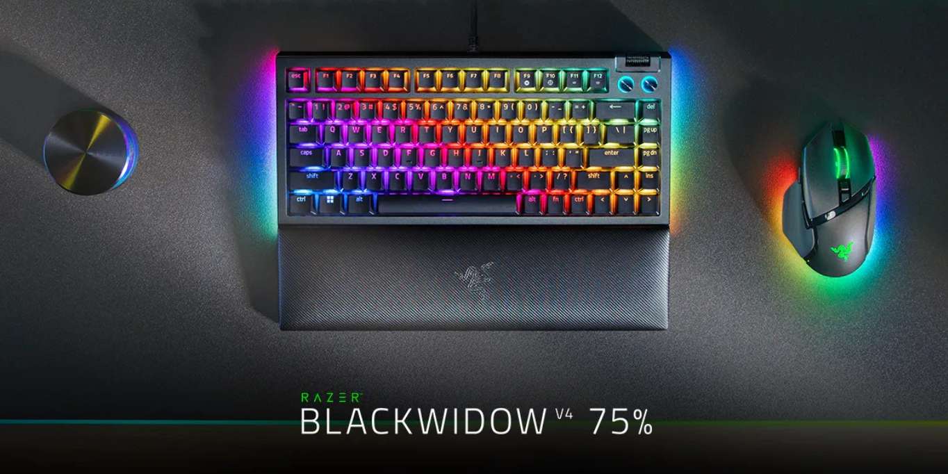 مراجعة لوحة المفاتيح Razer BlackWidow V4 75%