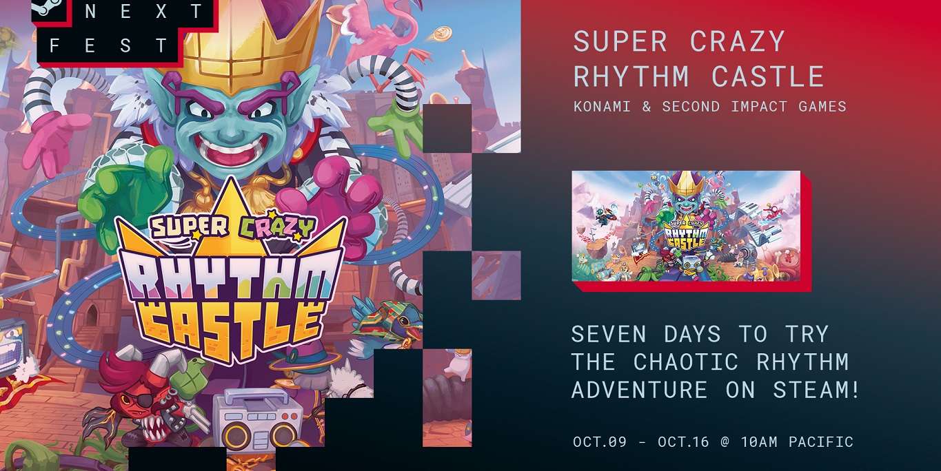 بإمكانكم تجربة ديمو Super Crazy Rhythm Castle اليوم في Steam Next Fest!