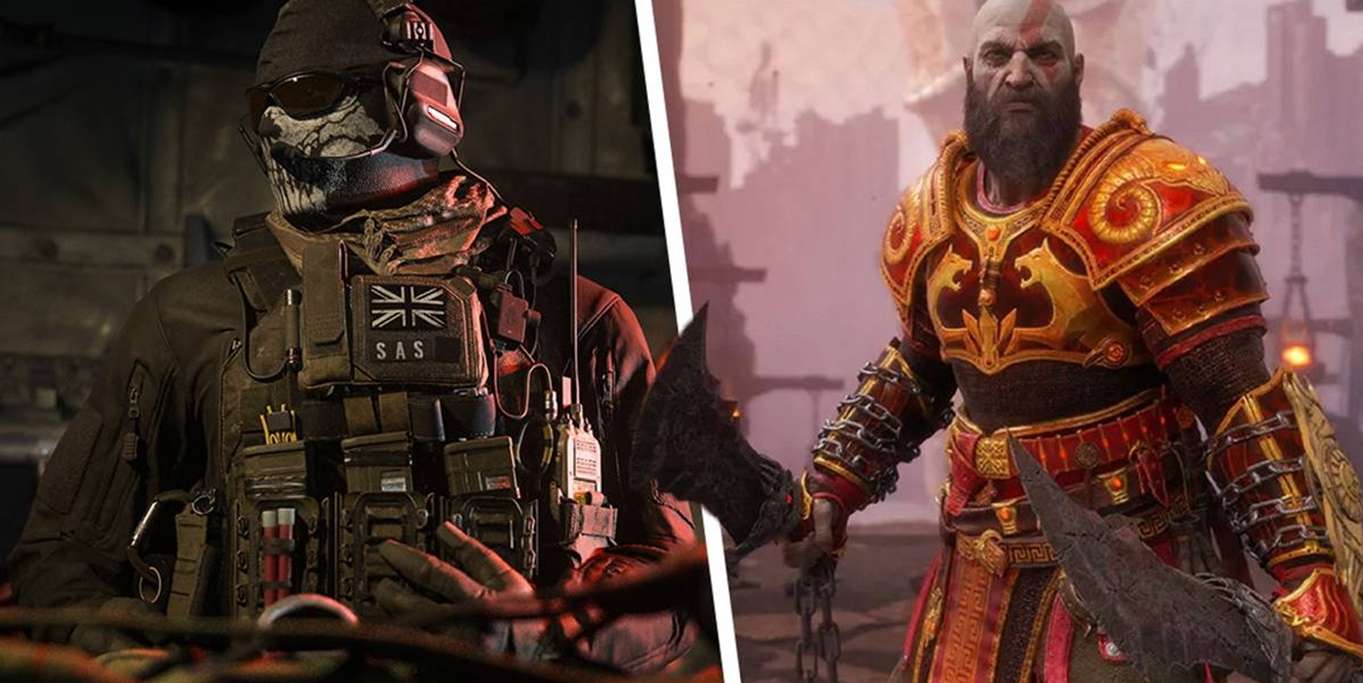 اللاعبون يقارنون إضافة God of War Ragnarok بطور قصة Modern Warfare 3