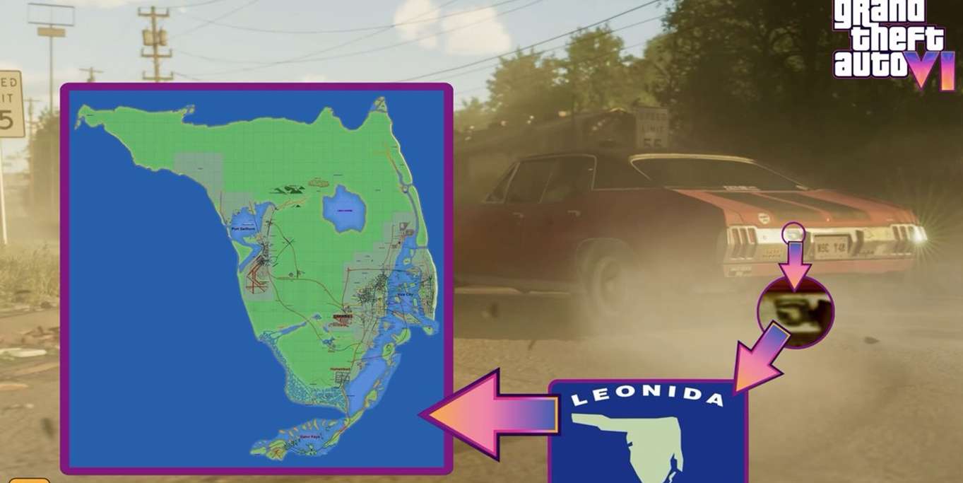 إشاعة: خريطة GTA 6 ستحتوي على 7 مدن تمتد على كامل أراضي ولاية فلوريدا